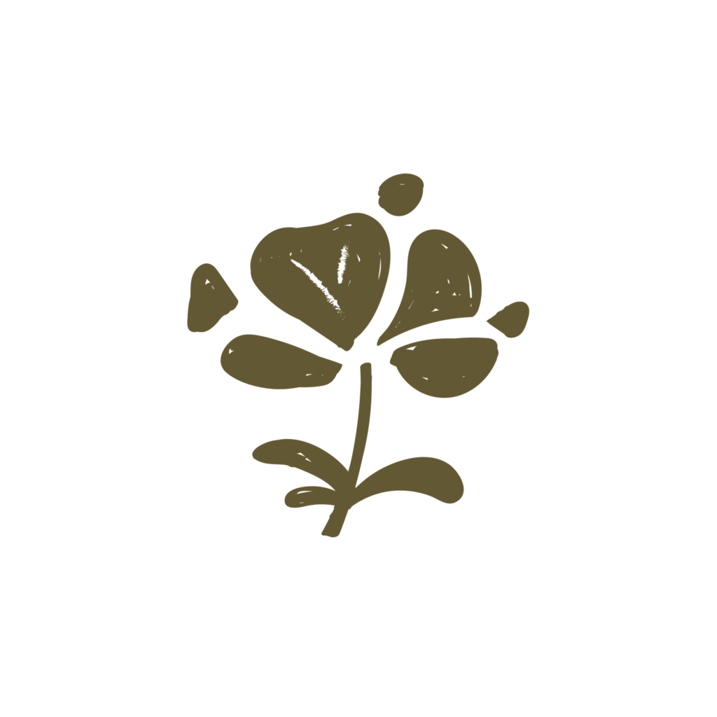 StudioSemit Icone Fleur Vert