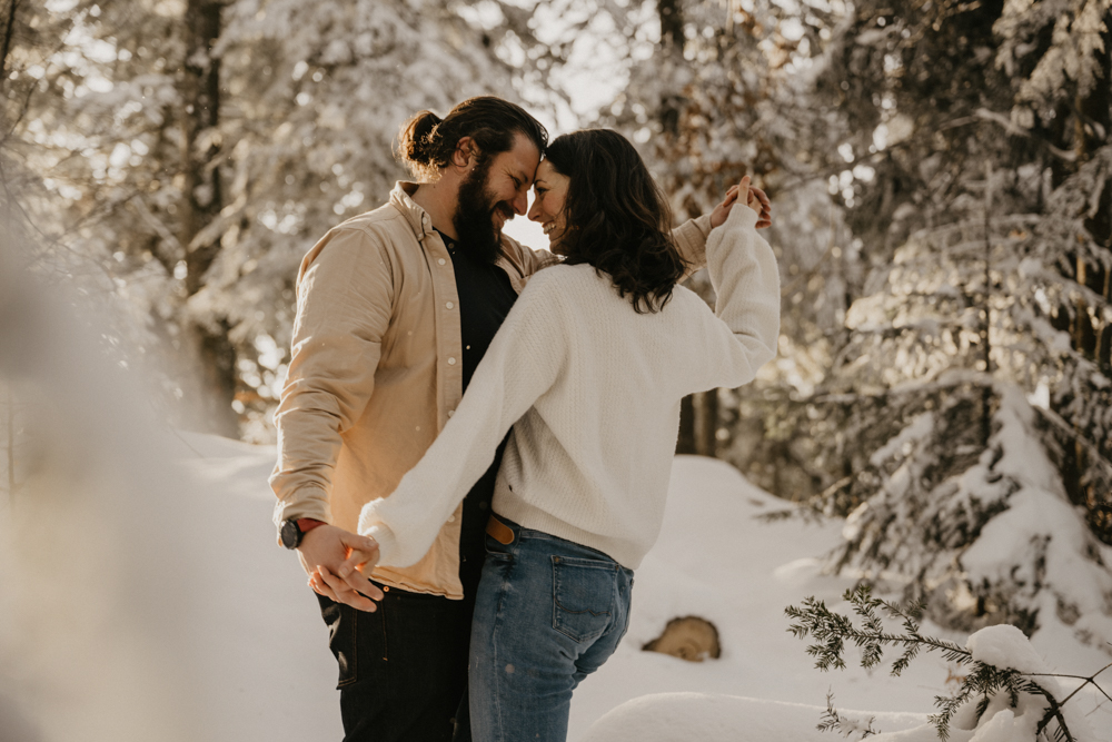 seance photo couple engagement